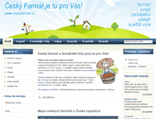 Tablet Screenshot of ceskyfarmar.cz